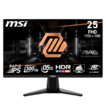 MONITOR GAMING 24.5" MSI MAG255XF 300Hz BLACK