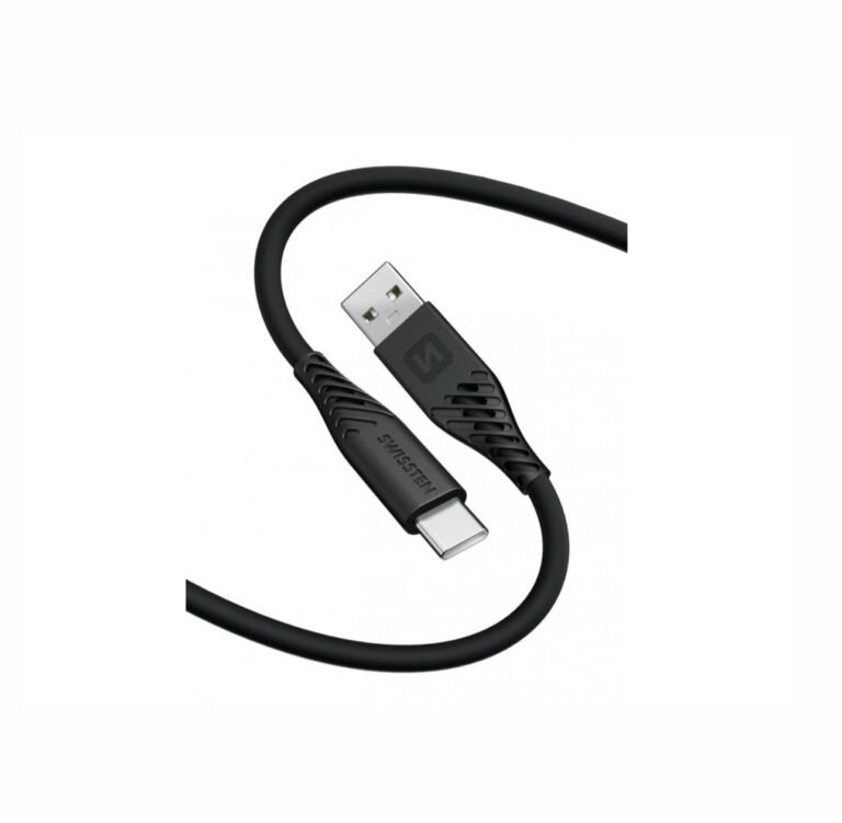 KABLLO USB-C/ USB-A 1.5m SWISSTEN 71532010 60W BLACK