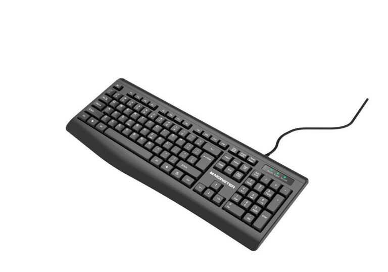 TASTIERE MONSTER KM1 PRO KWT BLACK