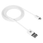 KABLLO LIGHTNING/ USB-A 1m CANYON UC-1USBIF1W WHITE