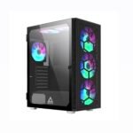 PC BLD AMD RYZEN 7 5700X RTX 5060 8GB 16GB DDR4 512SSD M2 600W MONTECH X3 GLASS