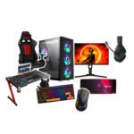 HOLIDAY BUNDLE 3 DHE PC BLD AMD RYZEN 7 5700X RTX 5060 8GB 16GB DDR4 512SSD M2 600W MONTECH X3 GLASS