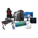 HOLIDAY BUNDLE 4 PC GAMING BLD AMD RYZEN 7 7800X3D GEFORCE RTX 5050 8GB 32GB DDR5 /512GB SSD M.2 B840M-B PRO 650W DARKFLASH DK415 BLACK