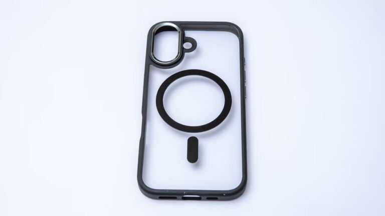 COVER PER IPHONE 17 ROCKYMILE MAGSAFE TRANSPARENT BLACK thumbnail 2