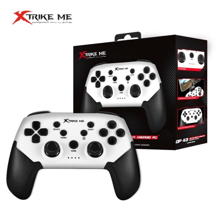 KONTOLLER GAMING XTRIKE ME GP-43 LEVER GAMEPAD WHITE thumbnail 3