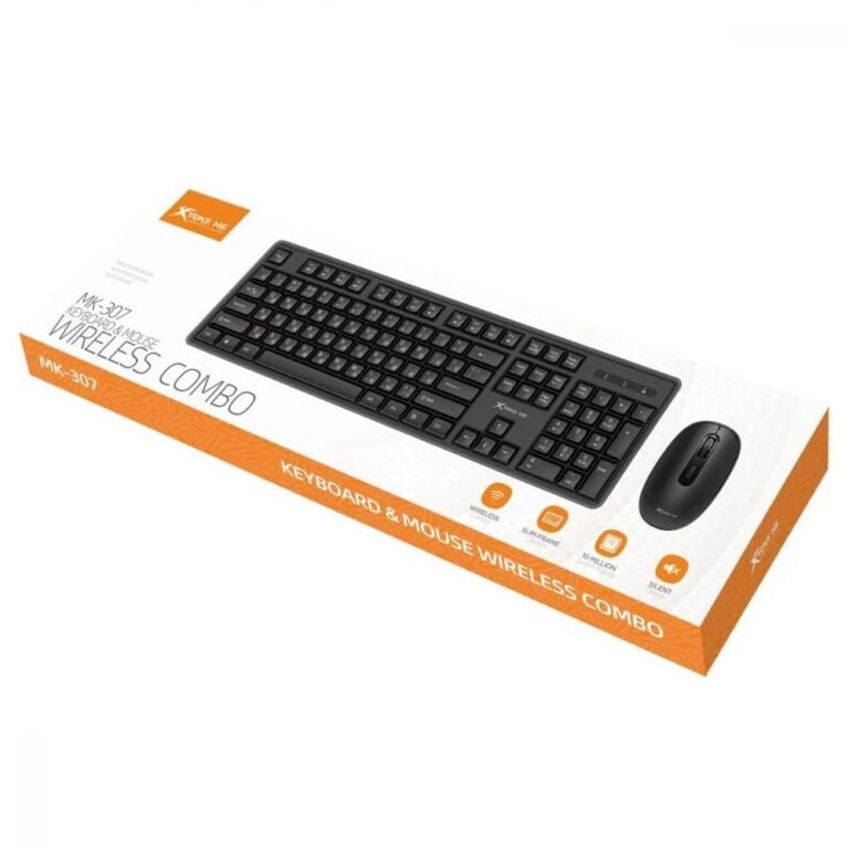 MOUSE & KEYBOARD WIRELESS XTRIKE ME MK-307 COMBO BLACK thumbnail 2