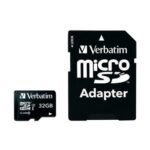 MEMORJE MICRO SD 32GB VERBATIM SDHC CLAS 10 BLACK