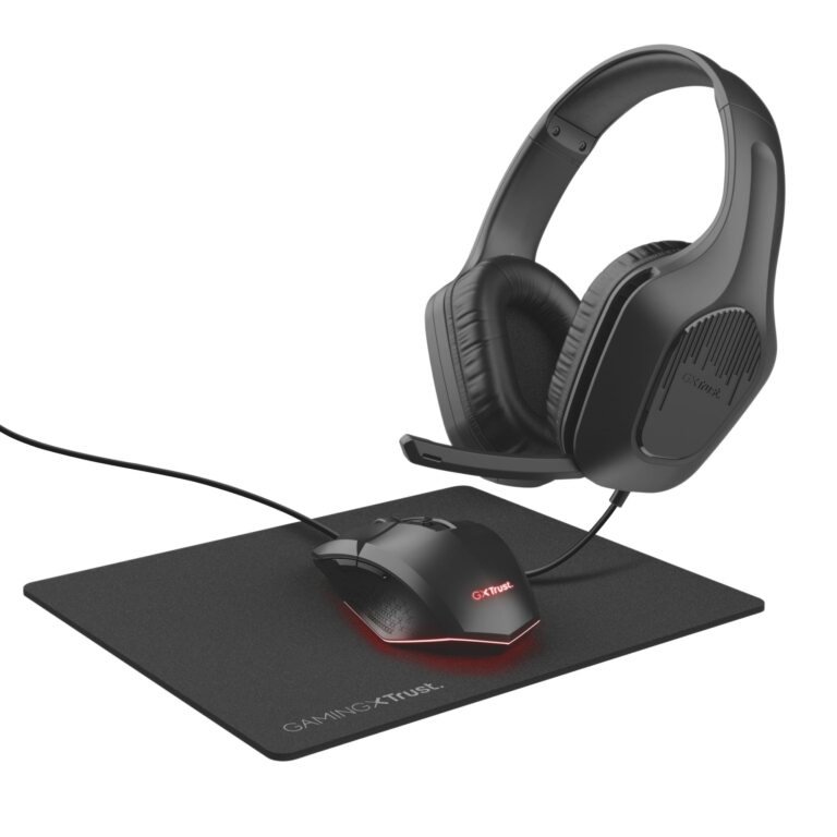 SET GAMING 3in1 TRUST GXT790 BLACK