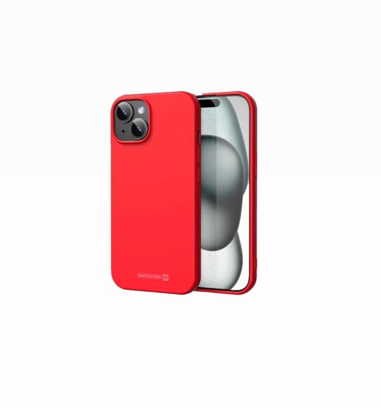 COVER PER IPHONE 15 PLUS SWISSTEN 34500313 RED