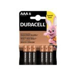 BATERI AAA 1.5V/B (6 pcs) DURACELL ALKALINE LR033/MN2400