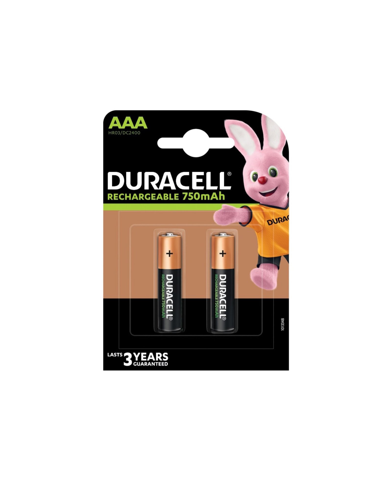 img_0677 BATERI AAA 1.5V (2pcs) RIMBUSHESE DURACELL 750mAh HR03/DC2400 - Image 1