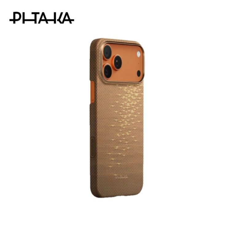 COVER PER APPLE IPHONE 17 PRO PITAKA ULTRA SLIM GOLDEN GLINT thumbnail 2