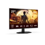 MONITOR GAMING 27" QHD AOC Q27G42XE IPS 180Hz BLACK - Image 3