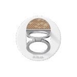 UNAZE PER TELEFON MAGSAFE PITAKA GRIP 3 GOLDEN GLINT