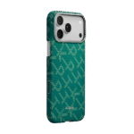 COVER PER APPLE IPHONE 17 PRO MAX PITAKA ULTRA SLIM MONOGRAM GOLD GREEN - Image 2