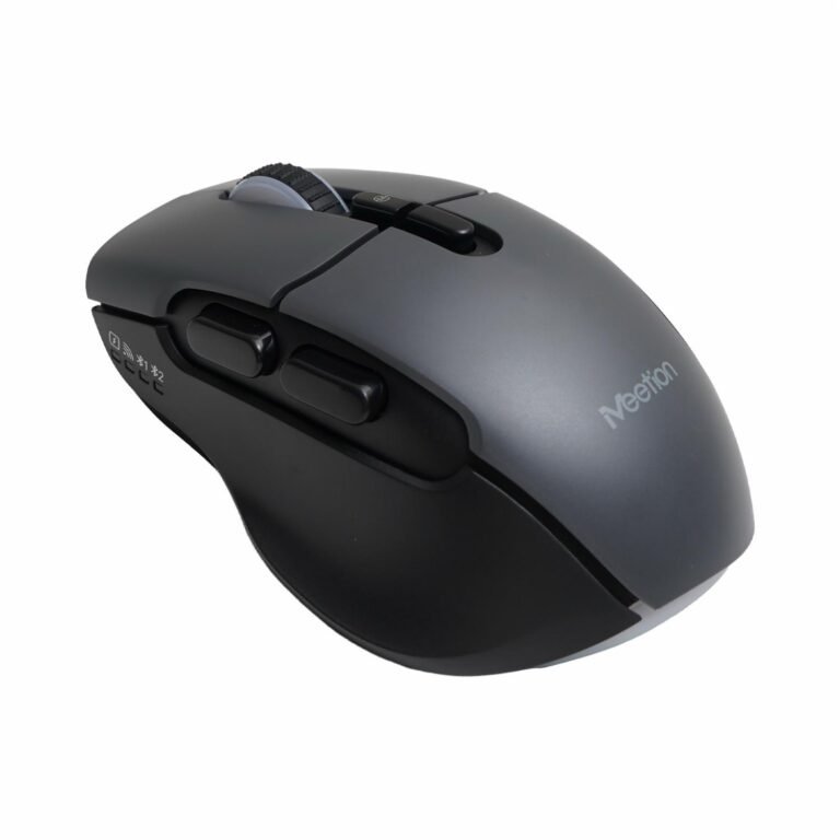 MOUSE WIRELESS MEETION BTM001 BLACK GRAY thumbnail 2
