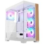 PC BLD AMD RYZEN 7 5700X RTX 5060 8GB 16GB DDR4 512SSD  750W RAMPAGE CRUISER V2 MESH WHITE