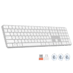 TASTIERE WIRELESS MEETION IKEY K230 SILVER WHITE