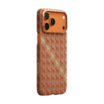 COVER PER IPHONE 17 PRO MAX PITAKA HAPPINESS RIDES EDGE AMBER - Image 2