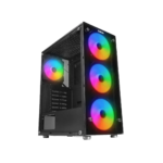 PC BLD AMD RYZEN 7 5700X RTX 5060 8GB 16GB DDR4 512SSD  750W RAMPAGE CRUISER V2 MESH WHITE