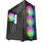 PC BLD AMD RYZEN 7 7800X3D RTX 5060 8GB 16GB DDR5 1TB M2  700W RAMPAGE PLAID V1 MESH