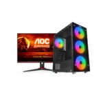 BUNDLE GAMING PC BLD AMD RYZEN 7 5700X RTX 5060 8GB 16GB DDR4 512SSD  750W RAMPAGE CRUISER V2 MESH WHITE