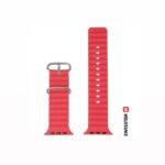 RRIP SILIKONI PER APPLE WATCH 42/49mm SWISSTEN 46000402 RED