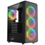 PC GAMING BLD AMD RYZEN 7 5700X GEFORCE RTX5060 8GB 16GB/512GB SSD M.2 RAMPAGE HELIOS MESH 650W BLACK