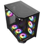 PC BLD AMD RYZEN 7 7800X3D RTX 5070 12GB 32GB DDR5 1TB M2  850W RAMPAGE MEGA V1 BLACK - Image 2