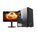 Clutch Bundle 5 PC BLD AMD RYZEN 5 5500 RTX 3050 8GB 16GB DDR4 512SSD 700W XIGMATEK EROS BLACK & MONITOR GAMING 24" FHD AOC G4XE G4 180Hz BLACK