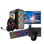 Clutch Bundle 9 PC GAMING BLD AMD RYZEN 7 5700X GEFORCE RTX5060 8GB 16GB/512GB SSD M.2 RAMPAGE HELIOS MESH 650W BLACK