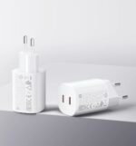 MBUSHES 45W 2 X USB-C XIAOMI NANO TURBO CHARGING POWER WHITE - Image 2