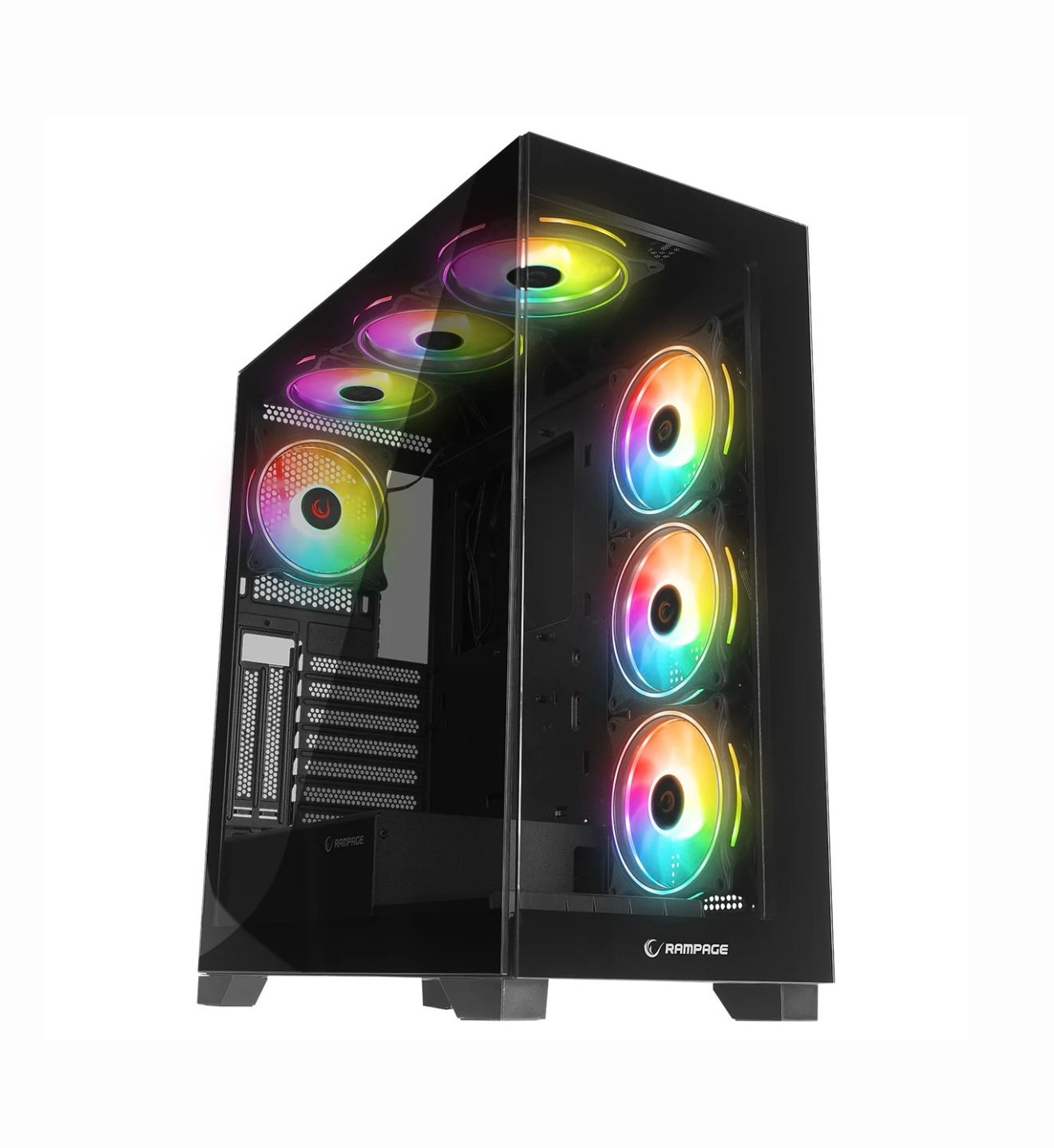 PC BLD GAMING AMD RYZEN 9 7950X3D GEFROCE RTX5070TI 16GB 32GB DDR5/ 2TB SSD SAMSUNG M.2 RAMPAGE HYDRA BLACK