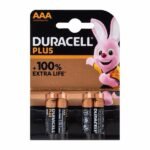 BATERI 1.5V AAA 4PCS  DURACELL BASIC LR03/MN2400