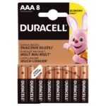 BATERI 1.5V AAA 8PCS  DURACELL 8 LR03/ MN2400 ALKALINE