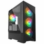 PC GAMING BLD AMD RYZEN 5 7500X3D GEFORCE RTX5060 8GB 16GB/512GB DDR5 SSD M.2 RAMPAGE INSPIRER MESH BLACK