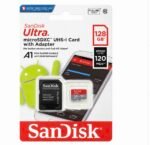 MEMORY CARD 128GB SANDISK ULTRA MICRO SDXC 120 Mbps
