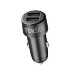 MBUSHES TELEFONI NE VETURE 10W CELLULARLINE DUAL PORT USB-A BLACK