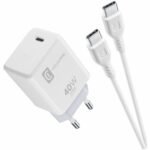 MBUSHES PER TELEFON 40W USB-C CELLULARLINE DE65571297 1m WHITE