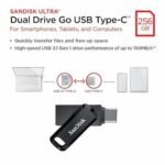 MEMORJE USB 256GB SANDISK DUAL DRIVE GO 3.2 BLACK