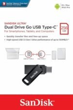 MEMORJE USB 256GB SANDISK DUAL DRIVE GO 3.2 BLACK