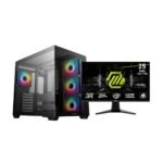 VICTORY BUNDLE 7 PC GAMING BLD AMD RYZEN 7 7800X3D GEFORCE RTX 5060 8GB 16GB DDR5 500GB M2 & MONITOR MSI MAG255XF 300Hz