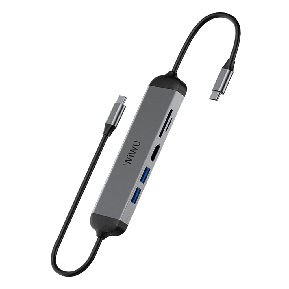 img_6013-2 SHUMEZUES USB-C 5IN1 WIWU ALPHA A521H GRAY - Image 1