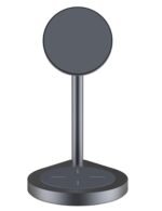 MBUSHES DHE MBAJTES WIRELESS 2in1 15W WIWU POWER AIR X25 GRAY - Image 4