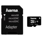 MEMORJE MICRO SD + ADAPTER 32GB HAMA 80mbps 124139 UHS-I
