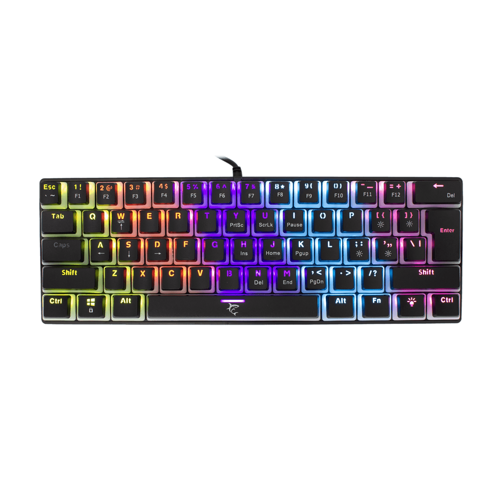 img_6037-4 TASTIERE GAMING WHITE SHARK ASHIKO 2 GK-2202 BLUE BLACK - Image 1