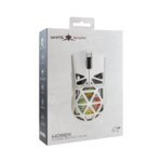MOUSE GAMING WHIRELESS WHITE SHARK MORIEN WGM-5025 WHITE - Image 3