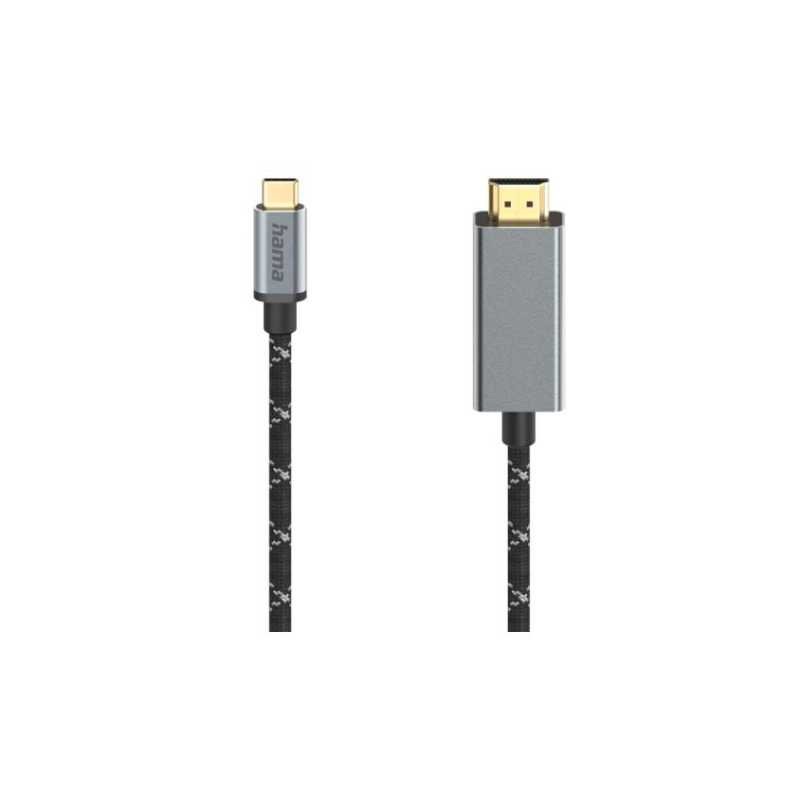 img_6099-2 KABLLO USB-C - HDMI HAMA 8K 200509 BLACK - Image 1