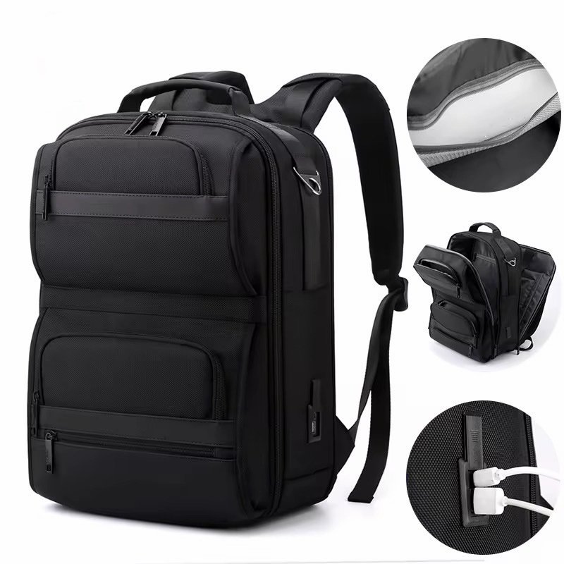 img_6366 ÇANTE PER LAPTOP 15.6" WBT CARGO 2201 BLACK - Image 1