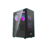 PC GAMING BLD INTEL i5 14600KF GEFORCE RTX5060 TI 8GB 32GB DDR4 500GB SSD M.2 DARKFLASH CASE A290 BLACK
